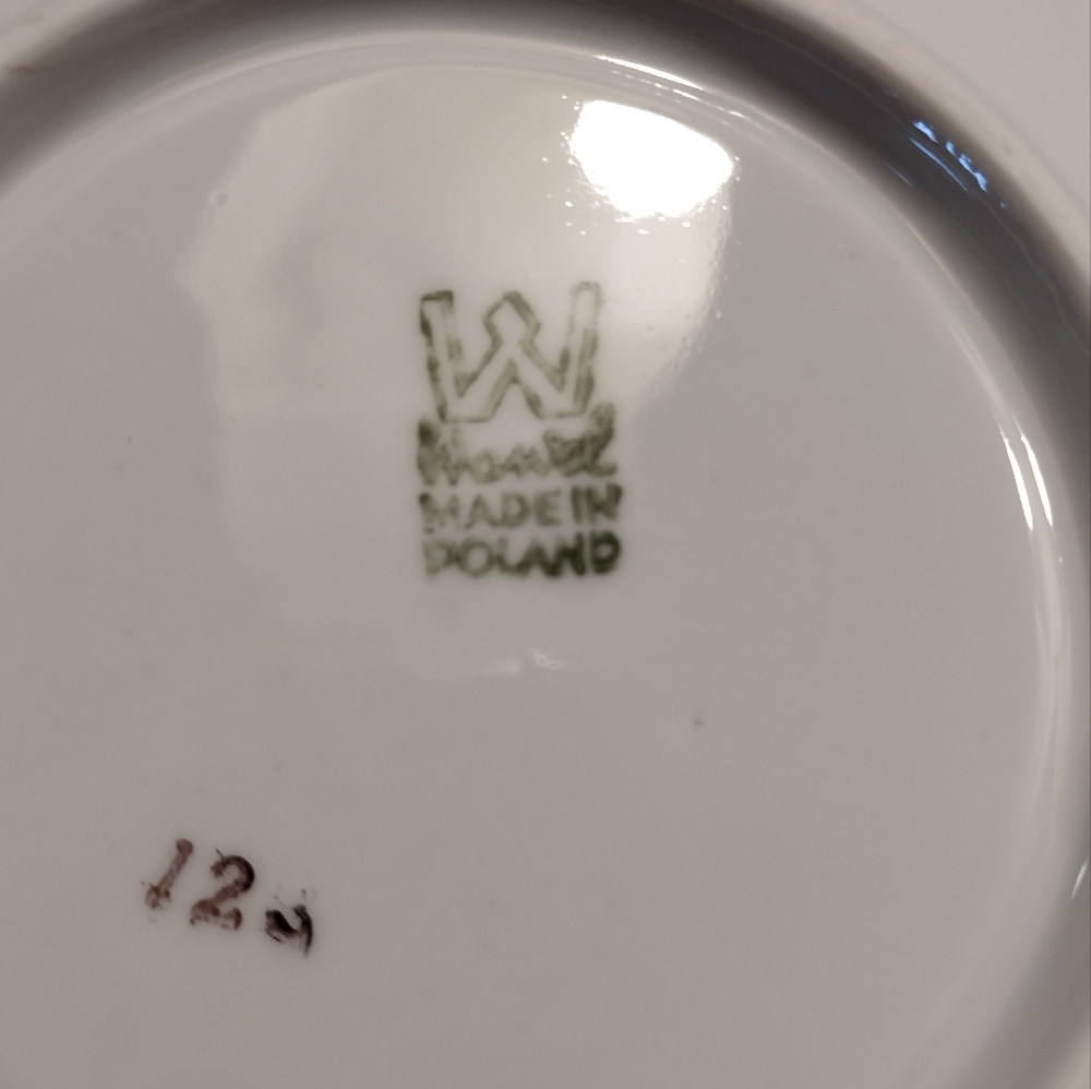 6 Casa Oro Pattern China Tea Cup and Saucer sets by Wawel China - Picture 6 of 8